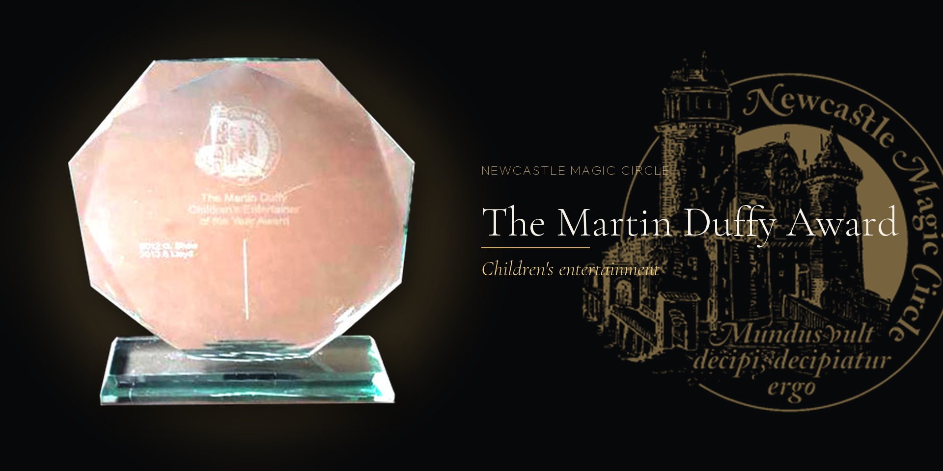 Martin Duffy Children’s Entertainer of the Year Award